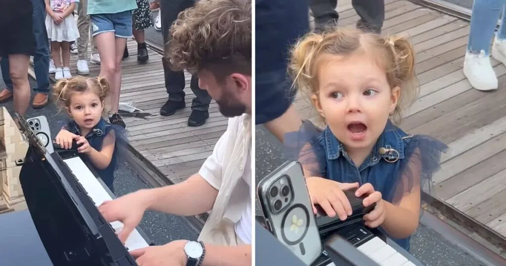 Nobody expected what would happen next. This threeyearold singer