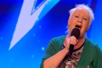 Lyn, 71, singing Amazing Grace on Britain's Got Talent