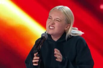 Meave singing on Canada's Got Talent