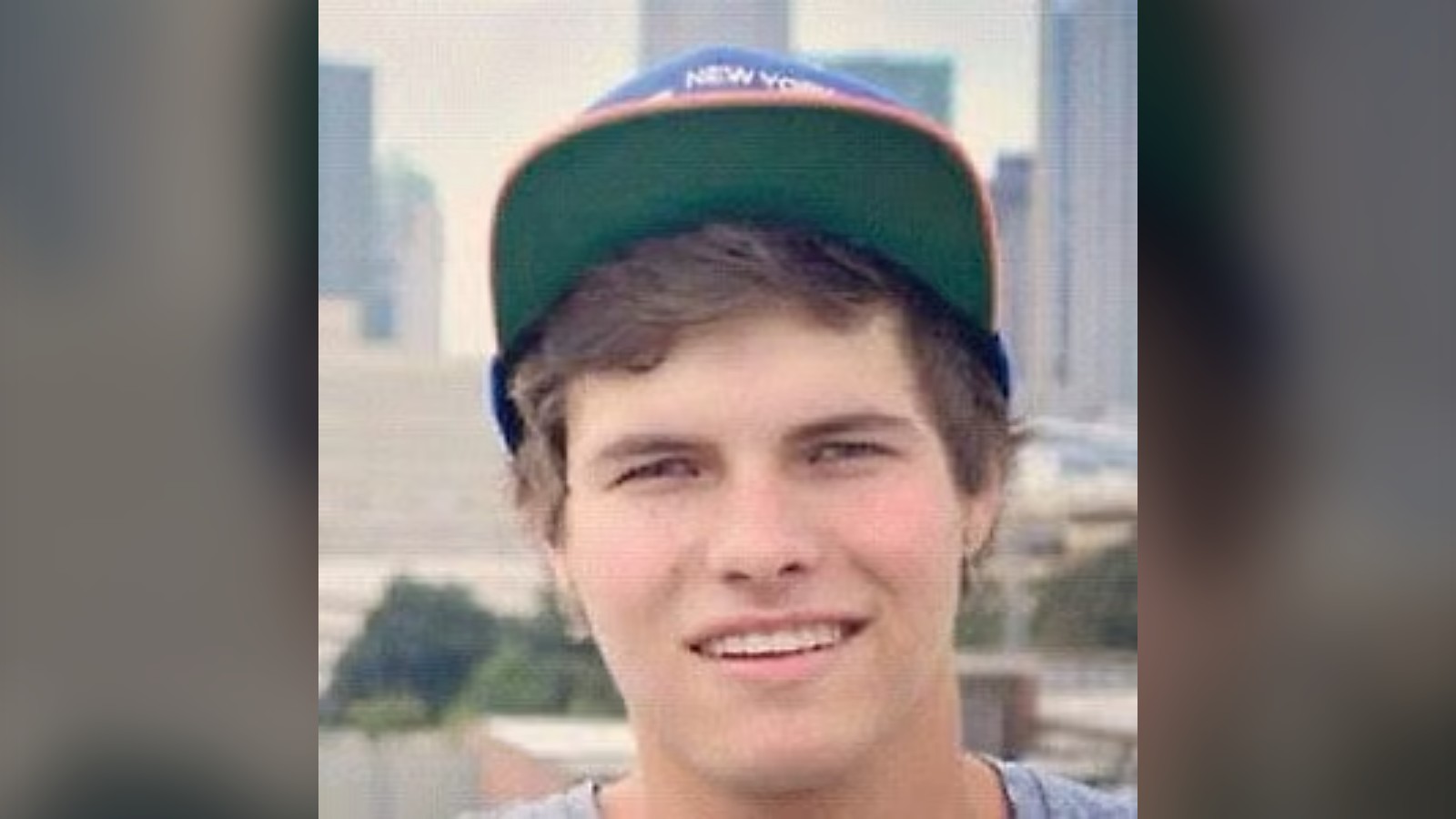 Owen Stuart smiling outdoors